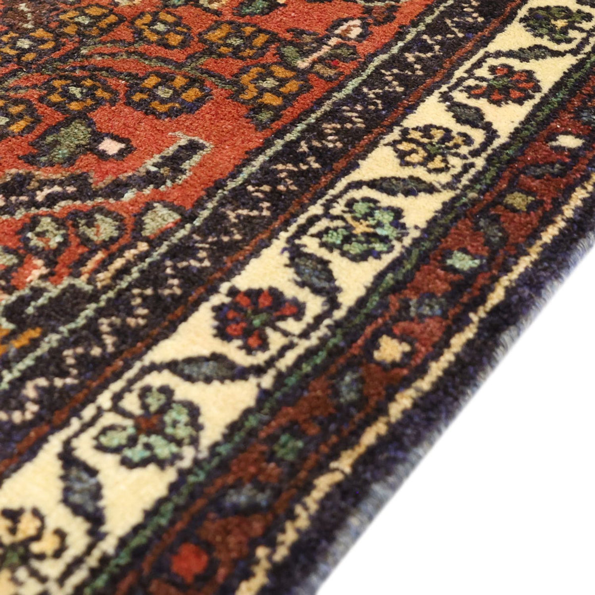 Alfombra de pasillo Alfombra persa - Nómada - 313 x 83 cm - rojo oscuro