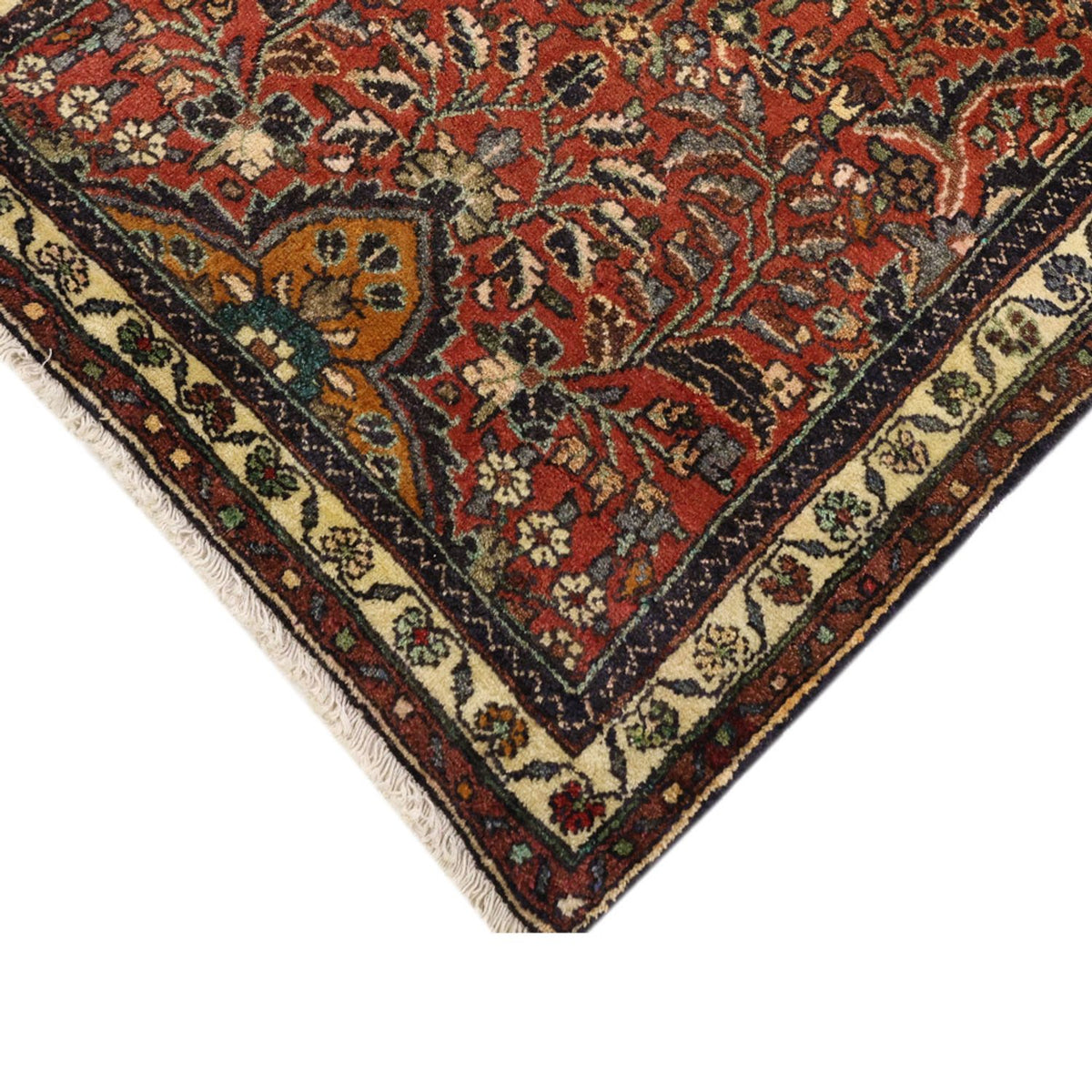 Alfombra de pasillo Alfombra persa - Nómada - 313 x 83 cm - rojo oscuro