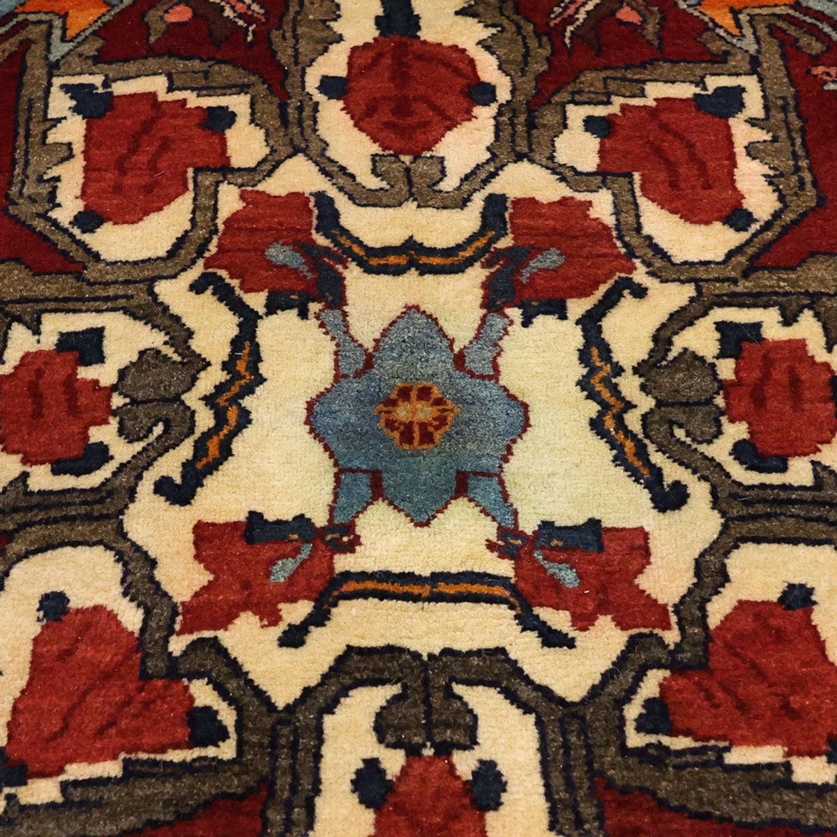 Alfombra de pasillo Alfombra persa - Nómada - 331 x 145 cm - rojo