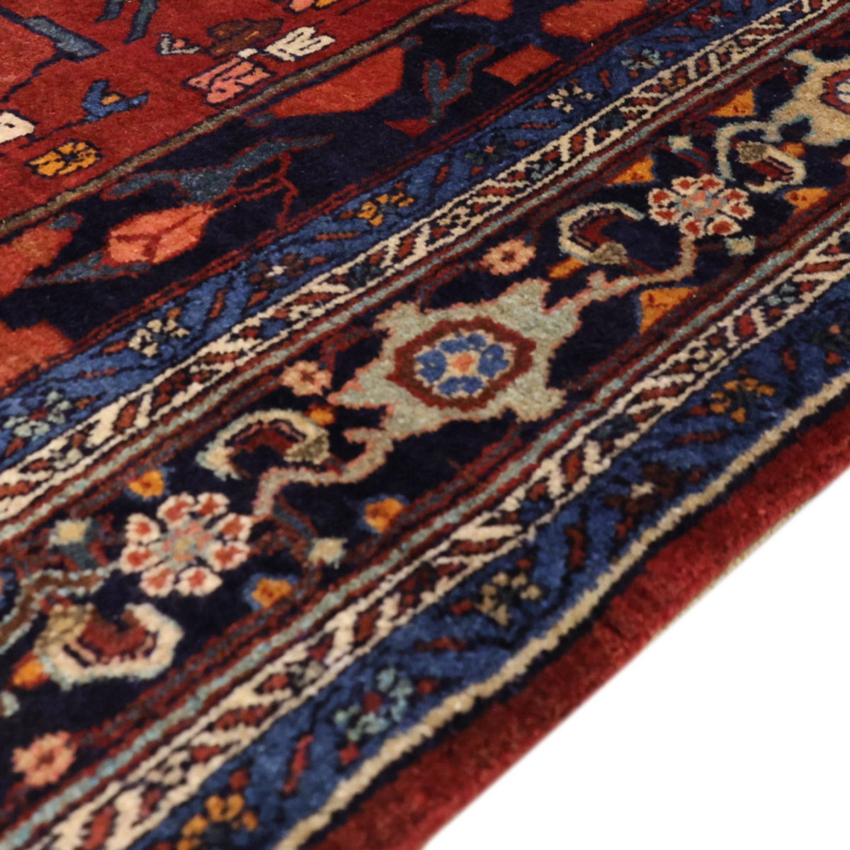 Alfombra de pasillo Alfombra persa - Nómada - 331 x 145 cm - rojo