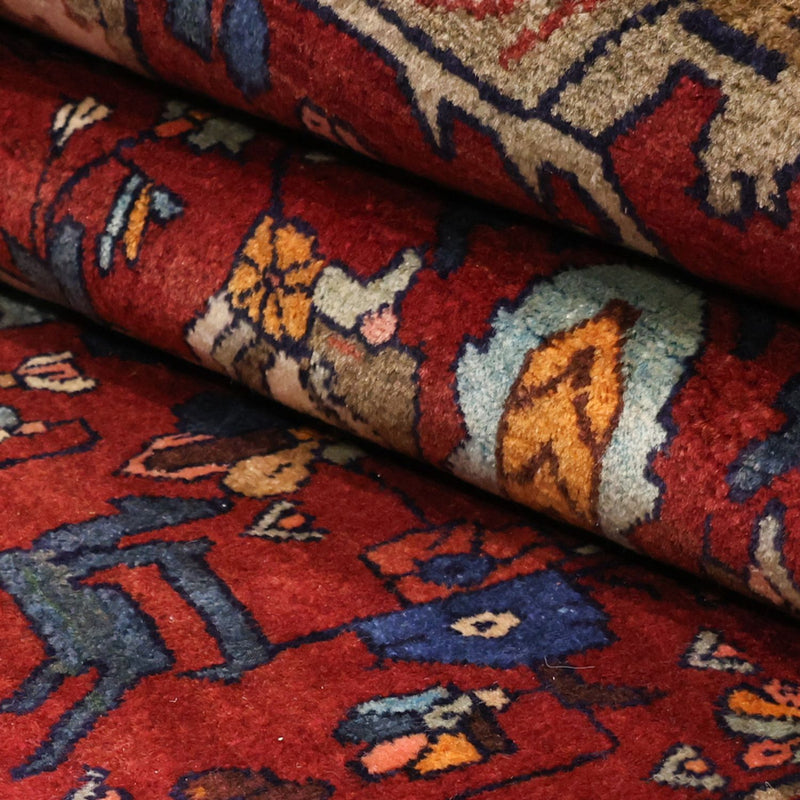 Alfombra de pasillo Alfombra persa - Nómada - 331 x 145 cm - rojo