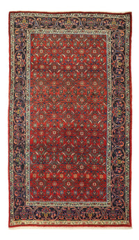 Alfombra persa - Bidjar - Real - 288 x 168 cm - rojo oscuro