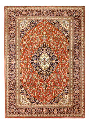 Alfombra persa - Keshan - 332 x 239 cm - rojo claro