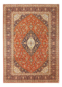 Alfombra persa - Keshan - 332 x 239 cm - rojo claro