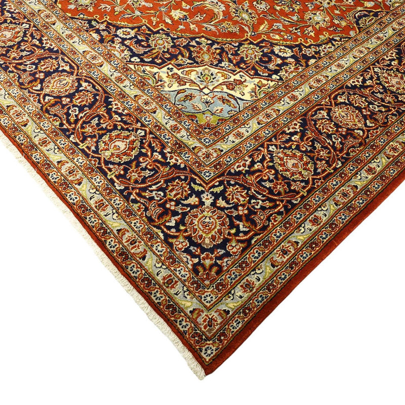 Alfombra persa - Keshan - 332 x 239 cm - rojo claro
