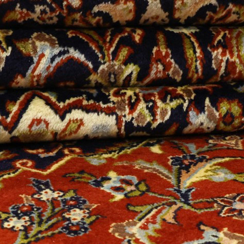 Alfombra persa - Keshan - 332 x 239 cm - rojo claro