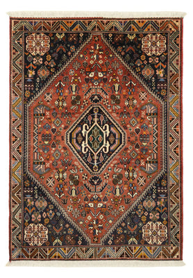 Alfombra Gabbeh - Persa Kashkuli - 150 x 105 cm - rojo oscuro