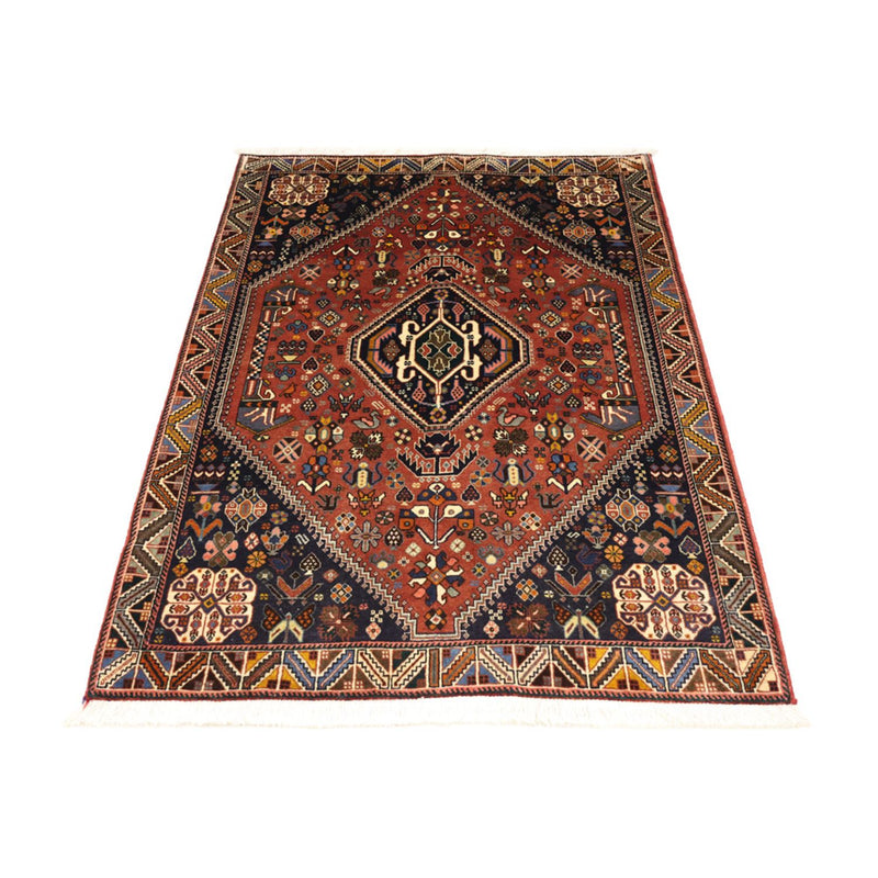 Alfombra Gabbeh - Persa Kashkuli - 150 x 105 cm - rojo oscuro
