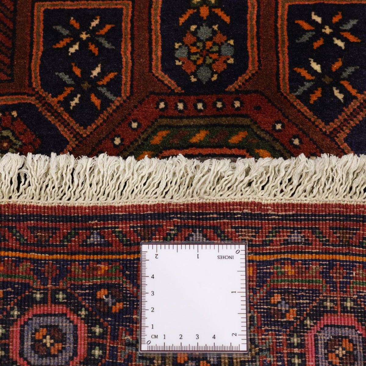 Alfombra persa - Nómada - 158 x 99 cm - rojo oscuro