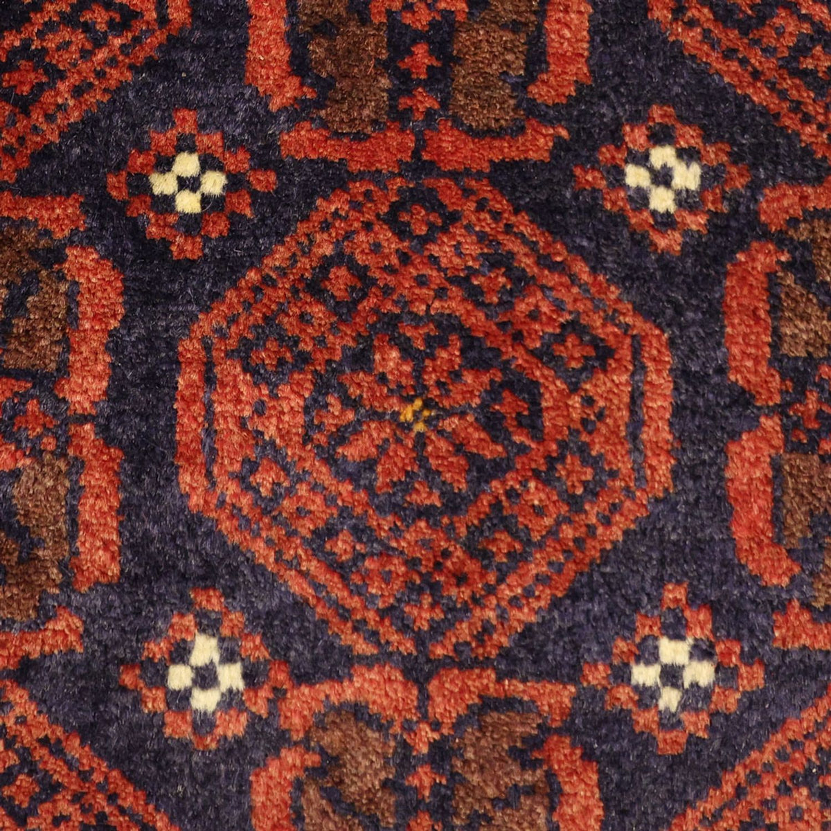 Alfombra de pasillo Alfombra Belutsch - 215 x 112 cm - rojo oscuro