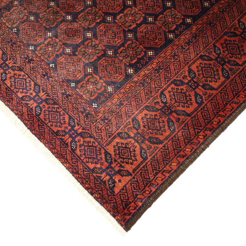Alfombra de pasillo Alfombra Belutsch - 215 x 112 cm - rojo oscuro