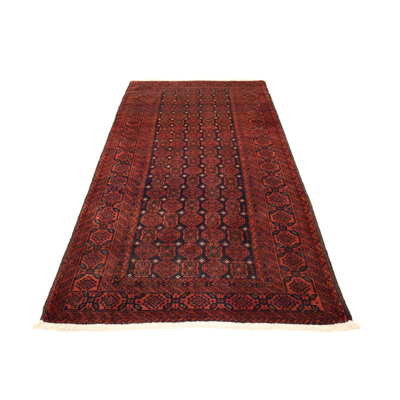 Alfombra de pasillo Alfombra Belutsch - 215 x 112 cm - rojo oscuro
