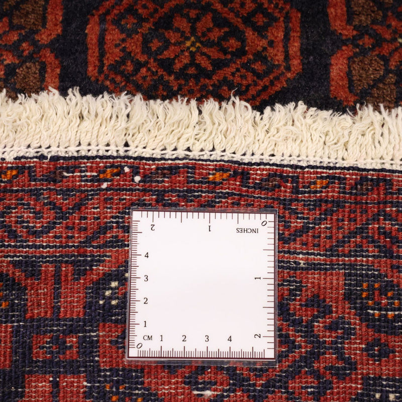 Alfombra de pasillo Alfombra Belutsch - 215 x 112 cm - rojo oscuro