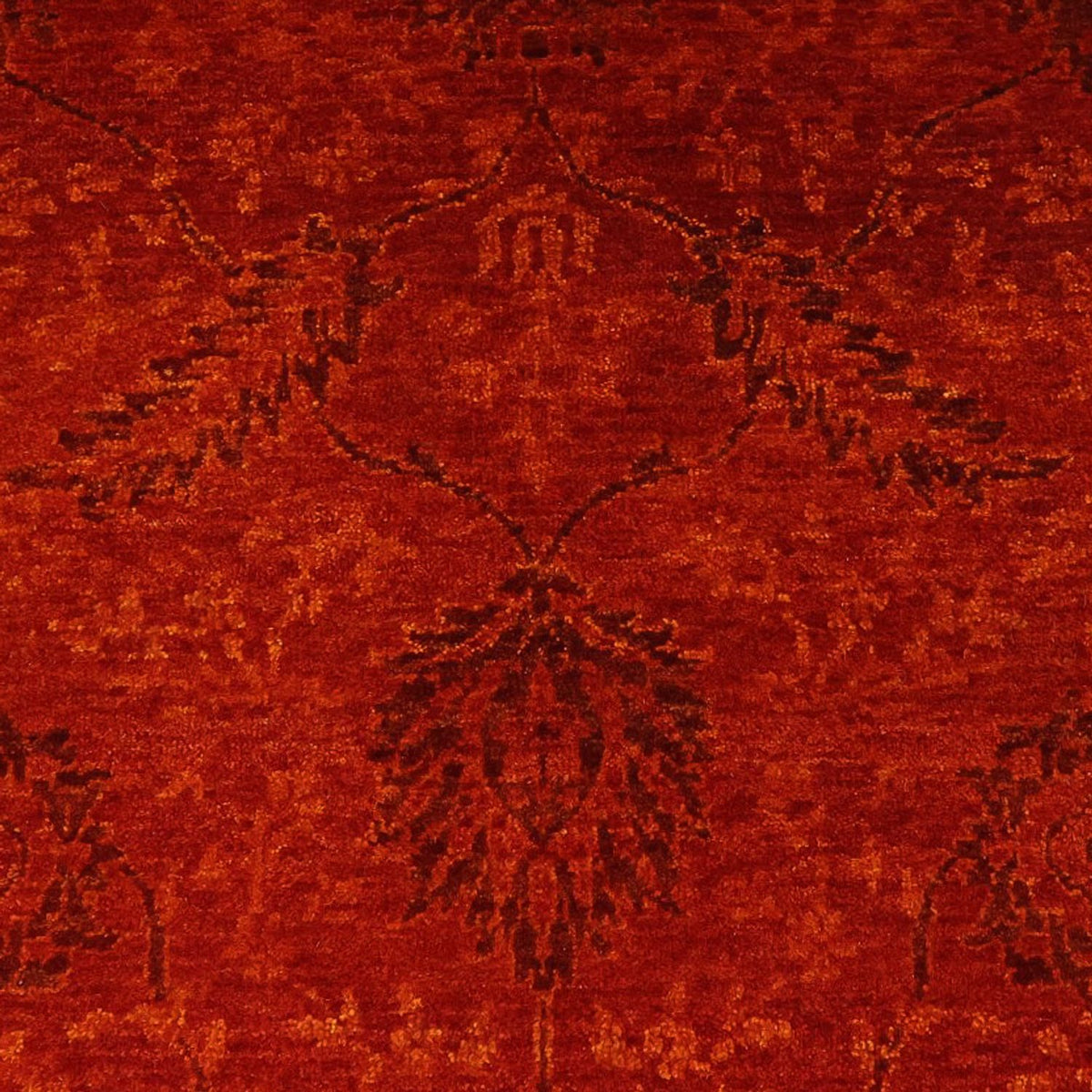 Alfombra Gabbeh - Loribaft Persa - 200 x 142 cm - rojo