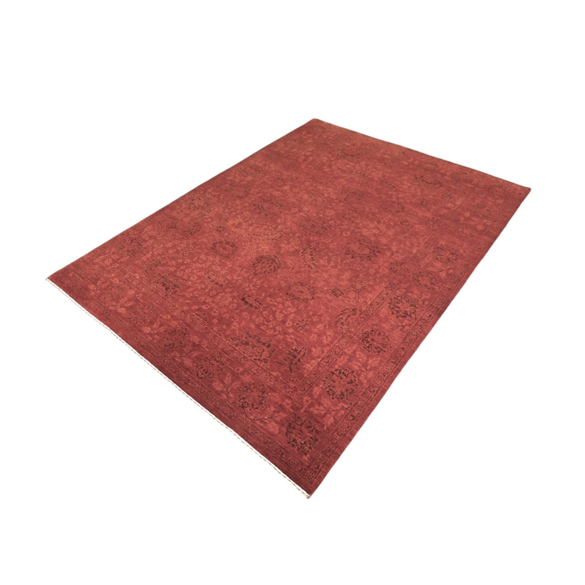 Alfombra Gabbeh - Loribaft Persa - 200 x 142 cm - rojo