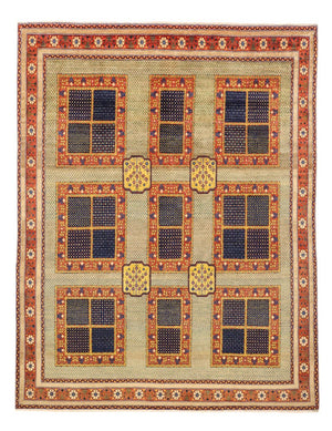 Alfombra Gabbeh - Loribaft Persa - 315 x 243 cm - multicolor
