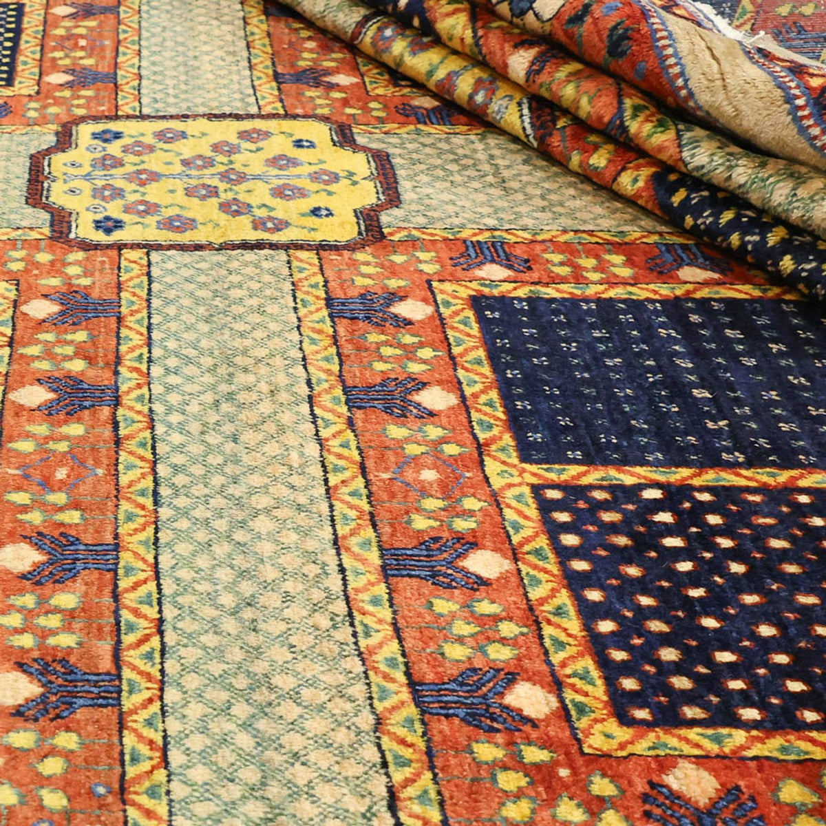 Alfombra Gabbeh - Loribaft Persa - 315 x 243 cm - multicolor