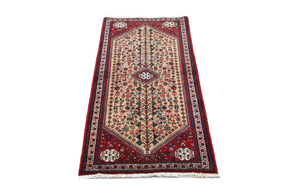 Alfombra persa - Nómada - 155 x 69 cm - rojo