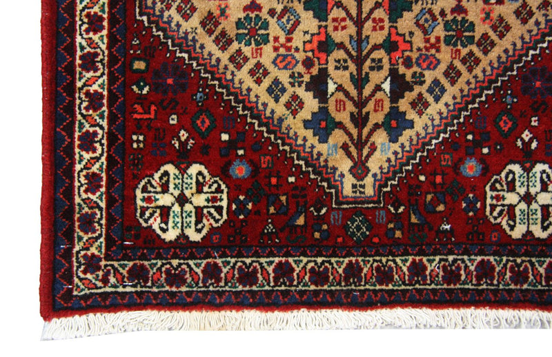 Alfombra persa - Nómada - 155 x 69 cm - rojo