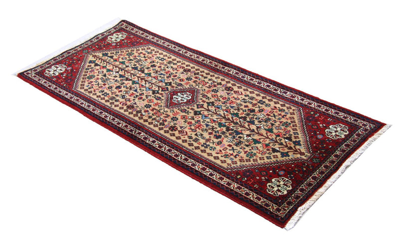 Alfombra persa - Nómada - 155 x 69 cm - rojo
