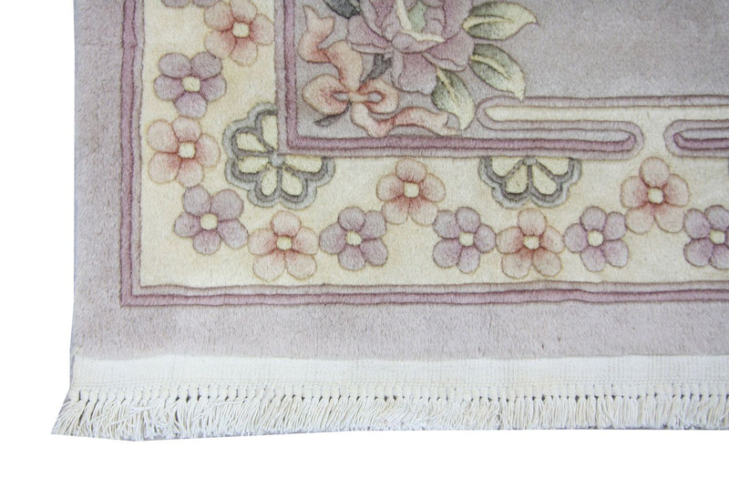 Alfombra china - 153 x 91 cm - marrón