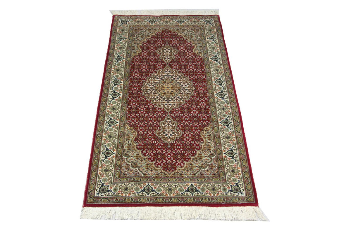 Alfombra persa - Tabriz - 150 x 70 cm - rojo