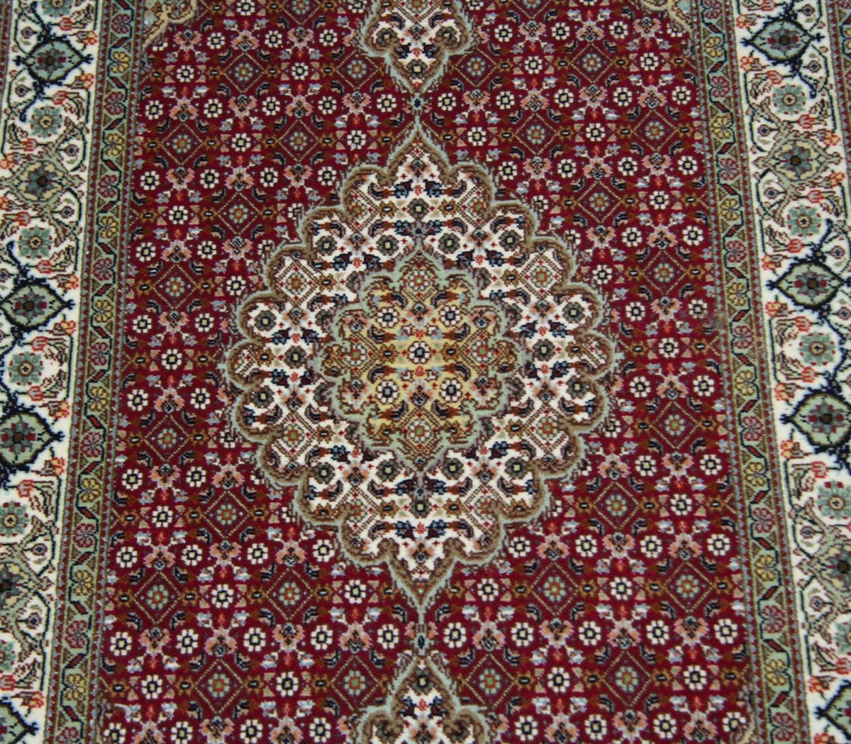 Alfombra persa - Tabriz - 150 x 70 cm - rojo