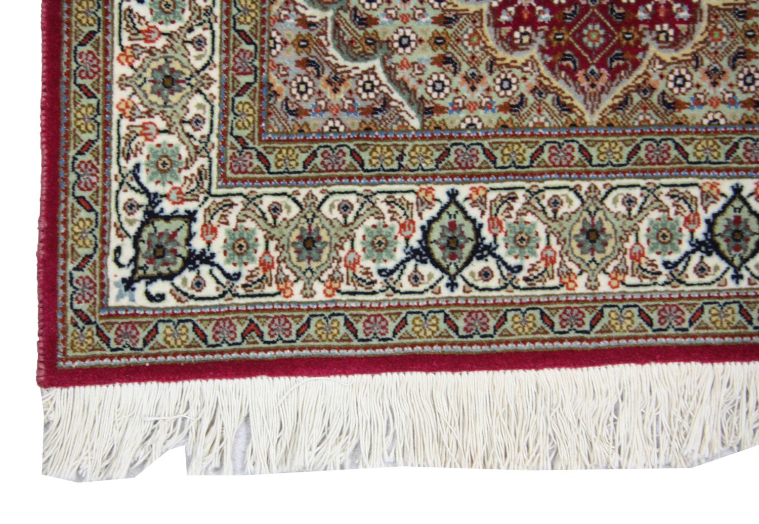 Alfombra persa - Tabriz - 150 x 70 cm - rojo