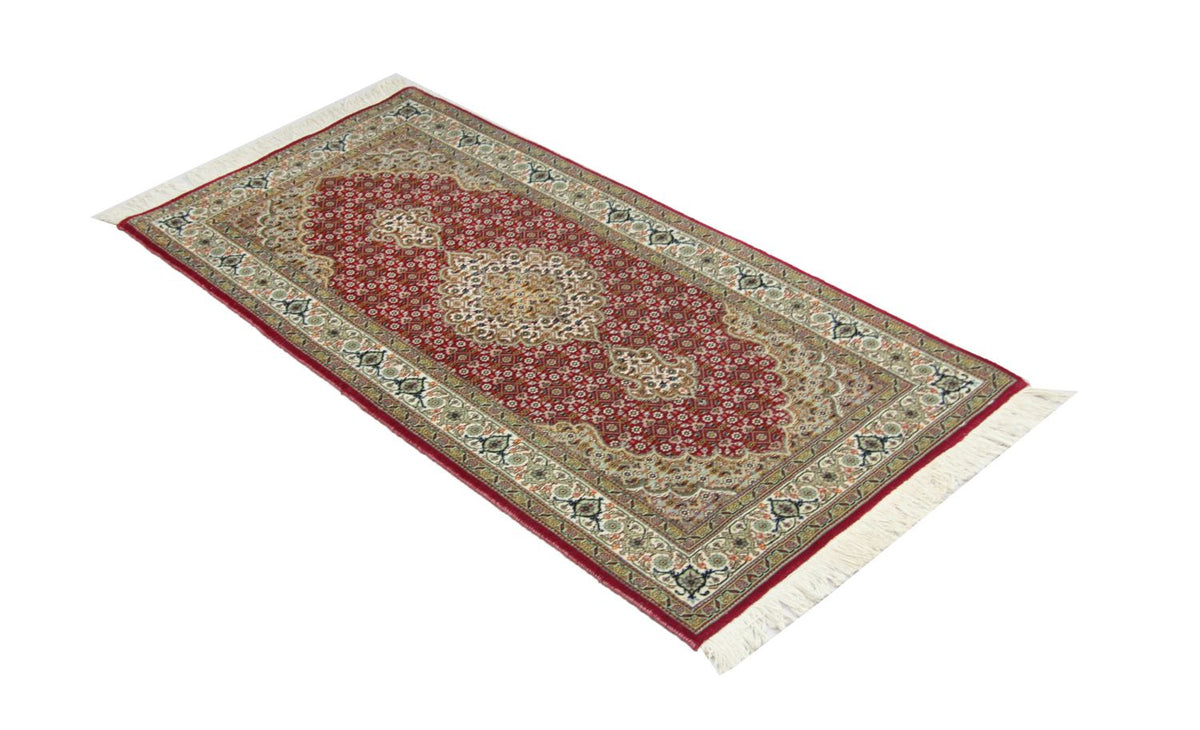 Alfombra persa - Tabriz - 150 x 70 cm - rojo
