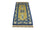Alfombra china - 152 x 76 cm - azul