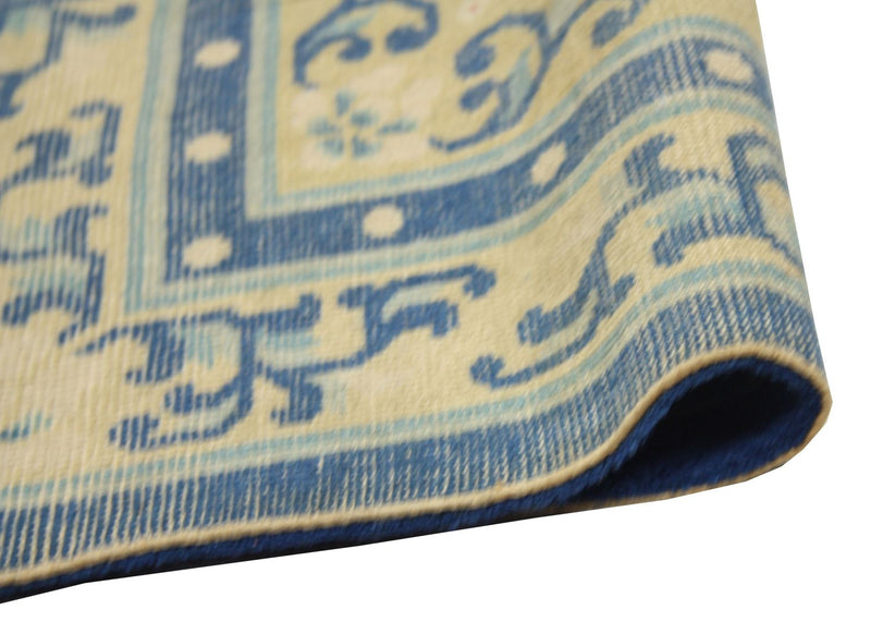 Alfombra china - 152 x 76 cm - azul