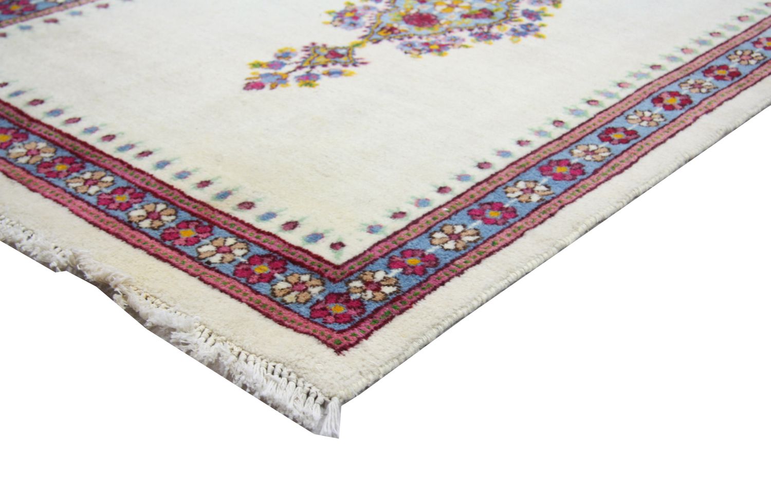 Alfombra persa - Clásica - 145 x 88 cm - azul