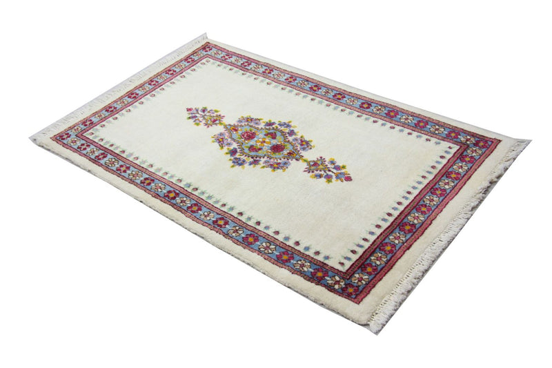 Alfombra persa - Clásica - 145 x 88 cm - azul
