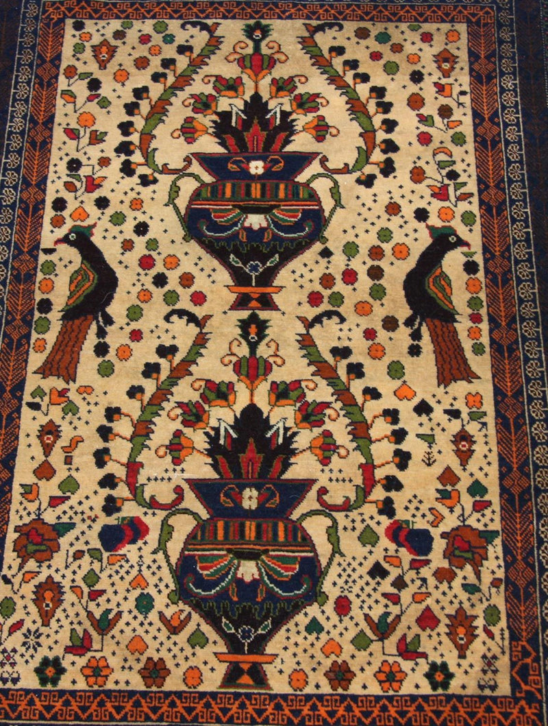 Alfombra Belutsch - 115 x 80 cm - beige