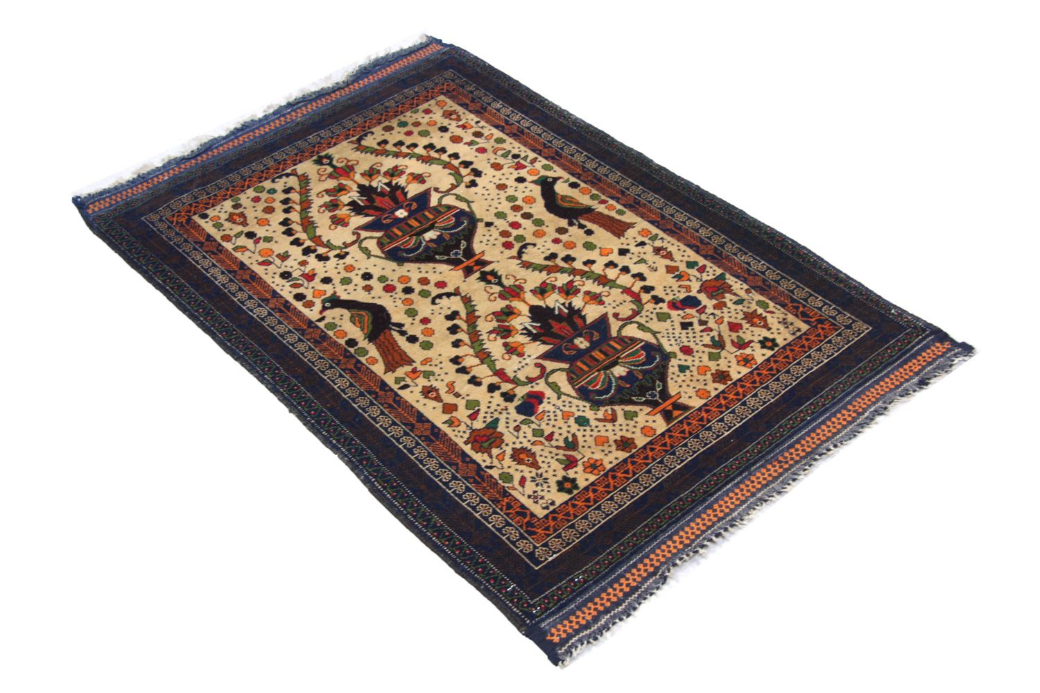 Alfombra Belutsch - 115 x 80 cm - beige