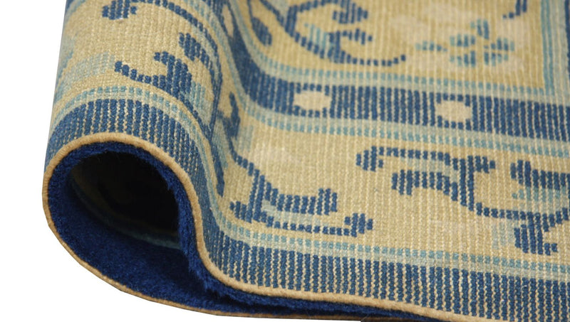 Alfombra china - 152 x 76 cm - azul