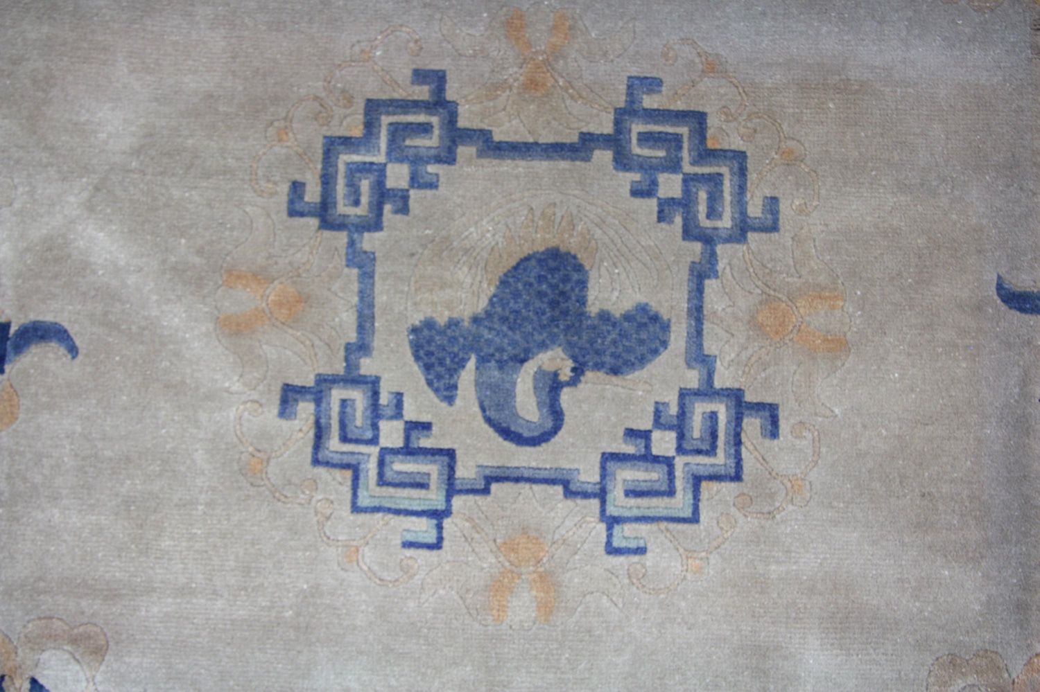 Alfombra china - 298 x 198 cm - azul