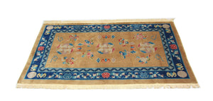 Alfombra china - 244 x 152 cm - marrón