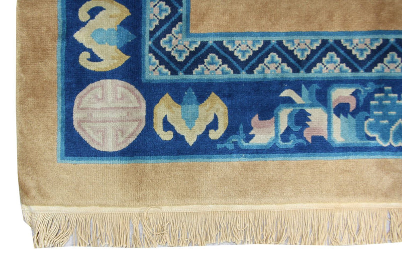 Alfombra china - 244 x 152 cm - marrón