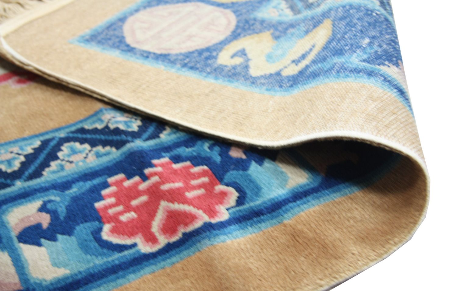 Alfombra china - 244 x 152 cm - marrón