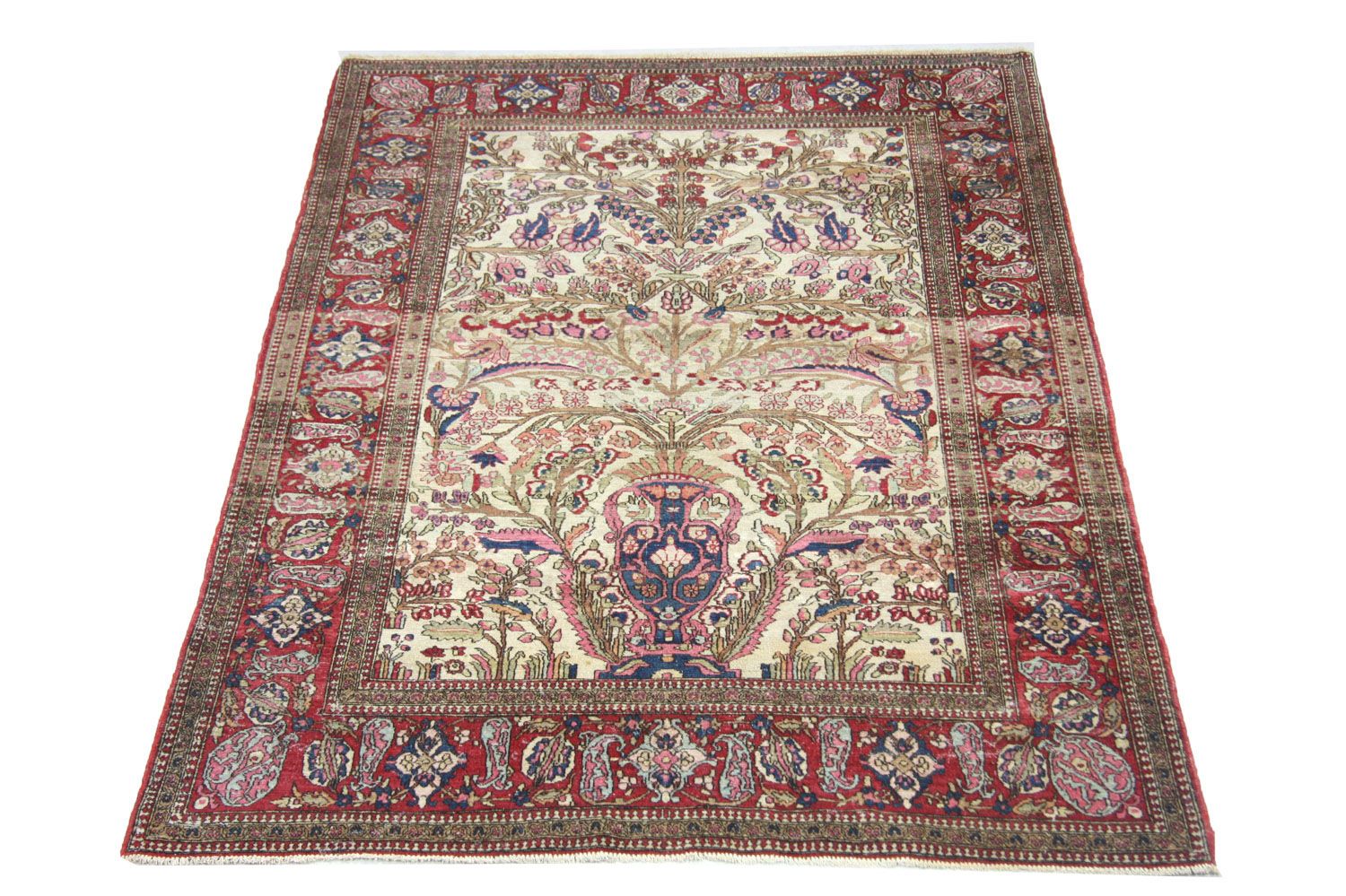 Alfombra persa - Nómada - 207 x 148 cm - beige