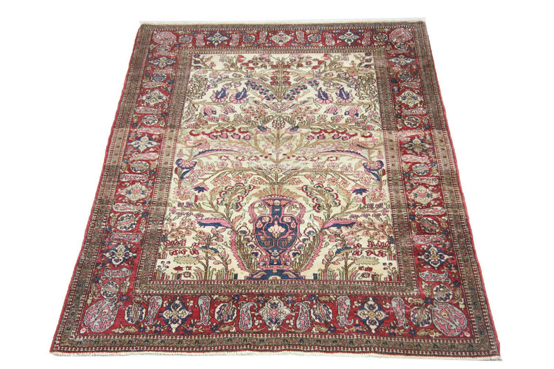 Alfombra persa - Nómada - 207 x 148 cm - beige
