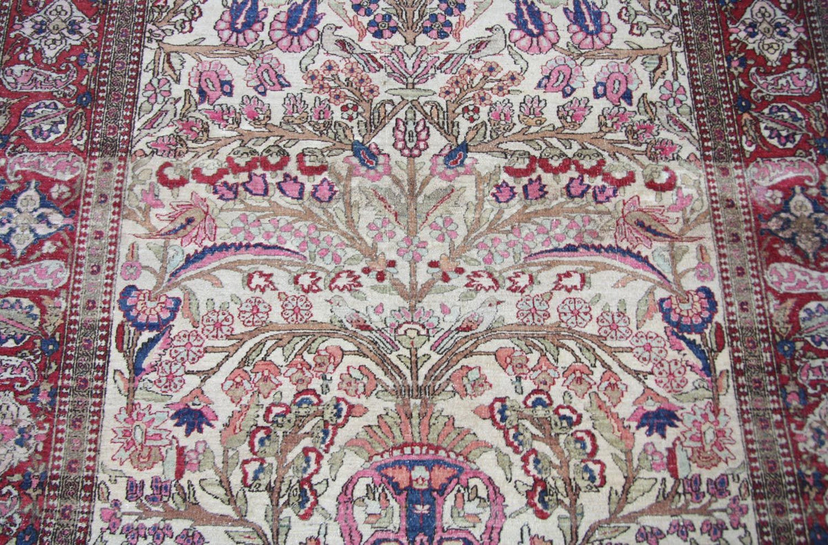 Alfombra persa - Nómada - 207 x 148 cm - beige