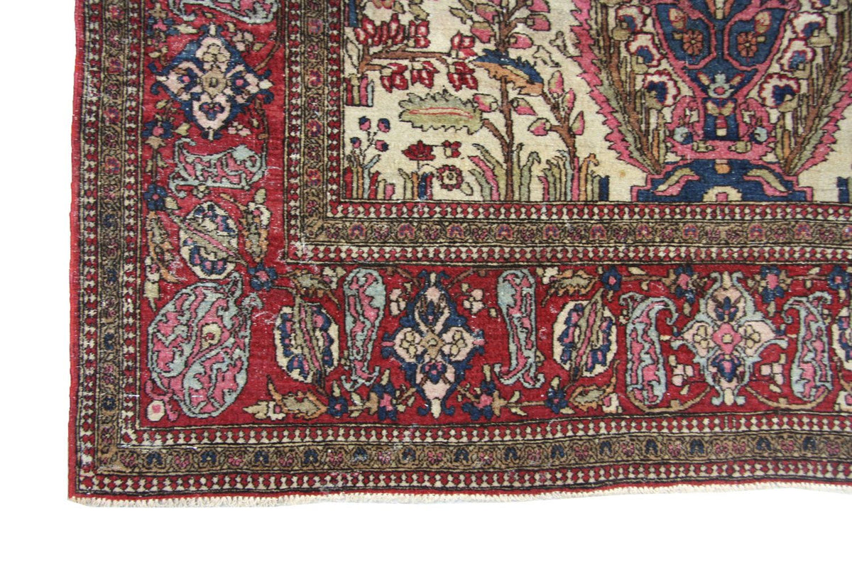 Alfombra persa - Nómada - 207 x 148 cm - beige