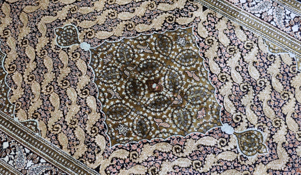Qom seda Alfombra 109x163cm - Alfombra persa