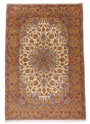 Alfombra Persa - Isfahan - Prima - 164 x 112 cm - beige