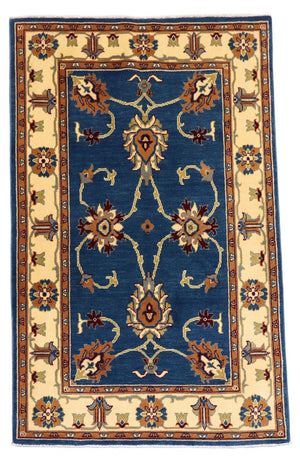 Alfombra Ziegler - 191 x 83 cm - azul oscuro