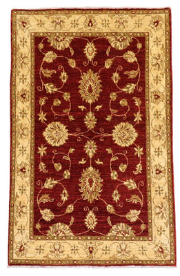 Alfombra Ziegler - 153 x 100 cm - rojo oscuro
