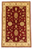 Alfombra Ziegler - 153 x 100 cm - rojo oscuro