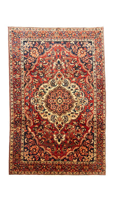 Alfombra persa - Nómada - 340 x 215 cm - rojo
